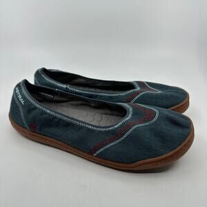 Astral Hemp Ballet Flats Blue WMNS 10 Slip-On Flats Casual Comfort Shoes Minimal